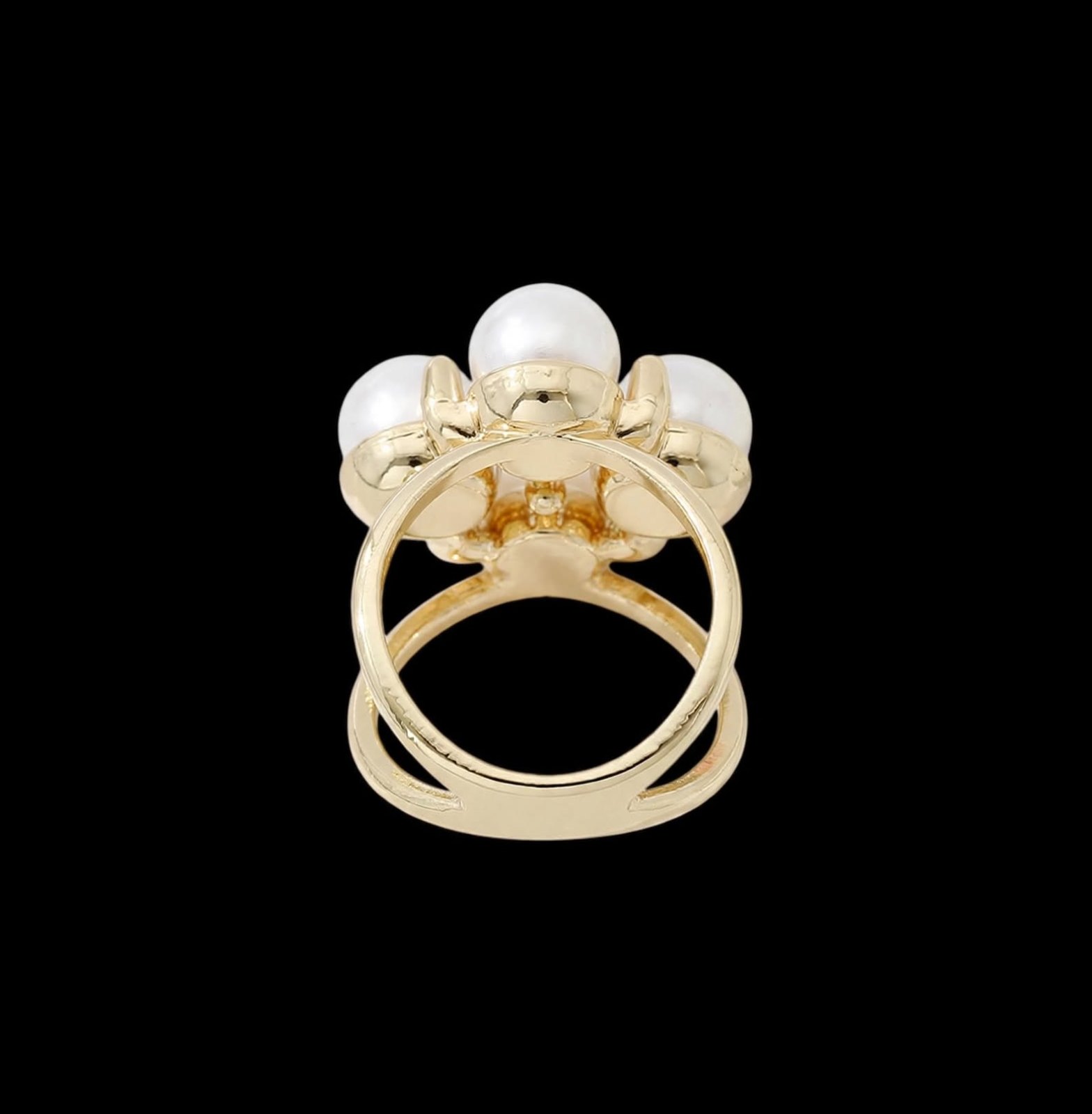 Pearl Cluster Ring